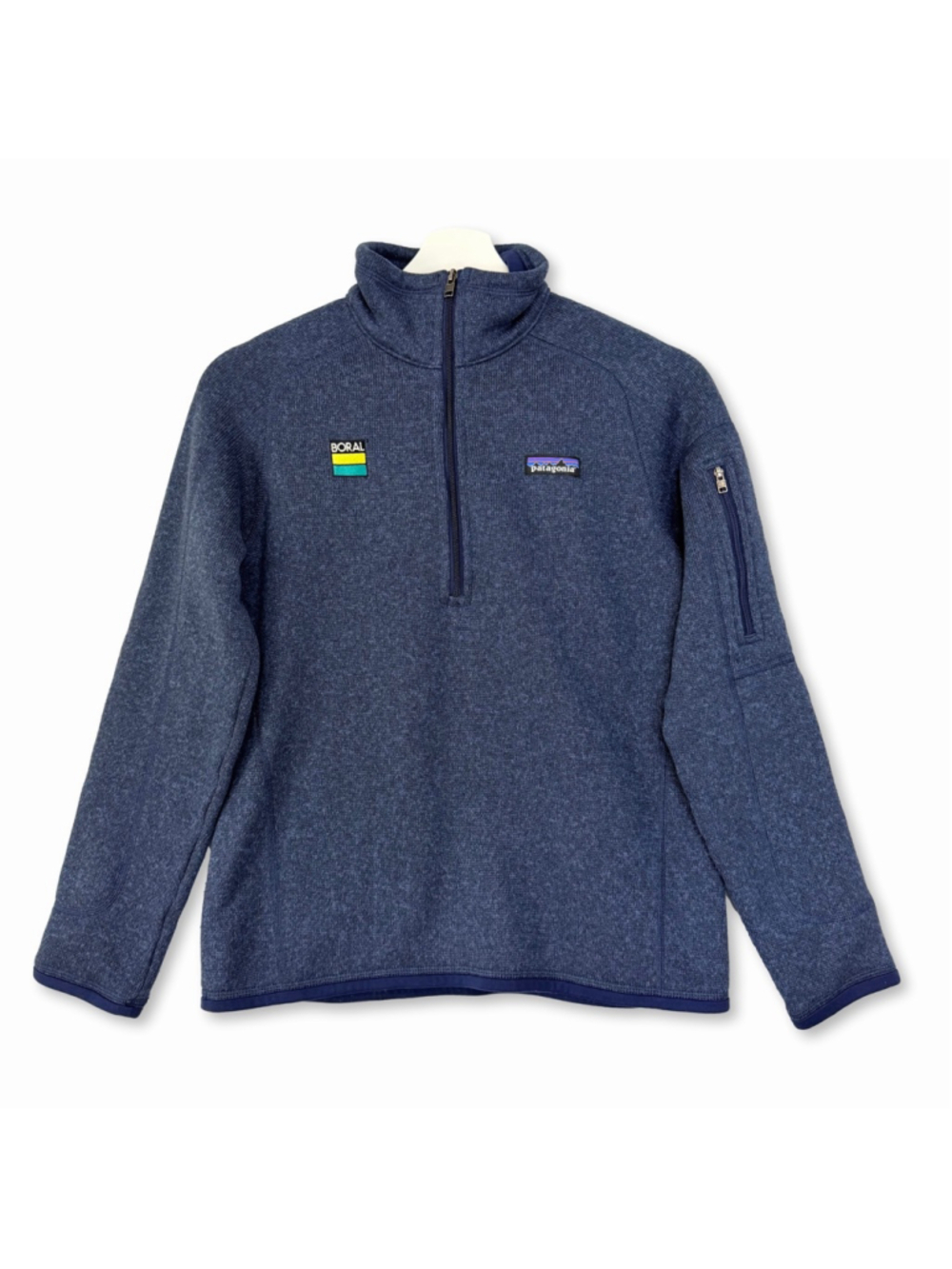 Patagonia Better Sweater Blue Quarter Zip Pullover Women's Small
